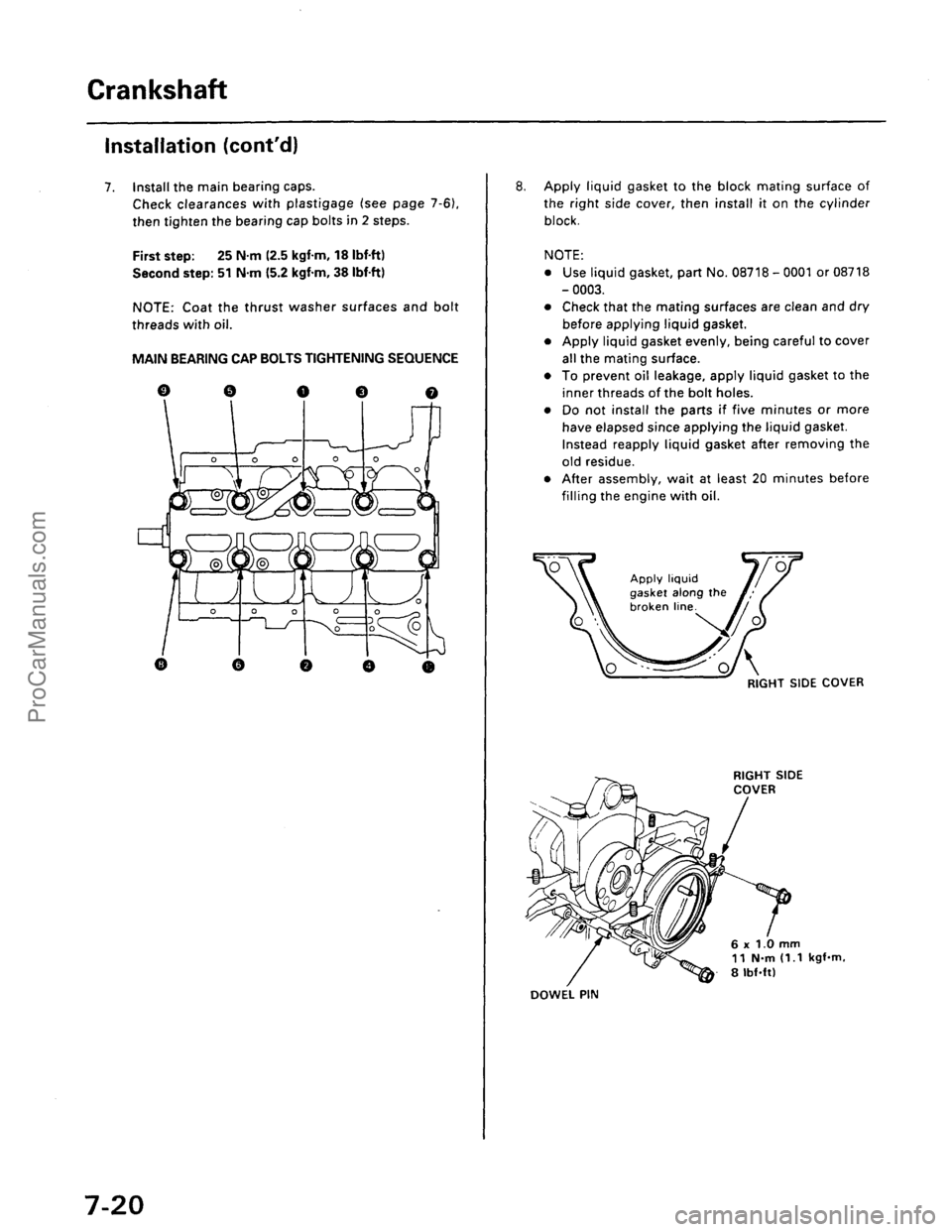 ACURA EL 1997  Service Repair Manual ProCarManuals.com 