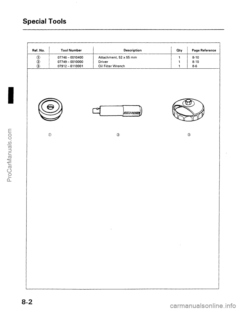ACURA EL 1997  Service Repair Manual ProCarManuals.com 