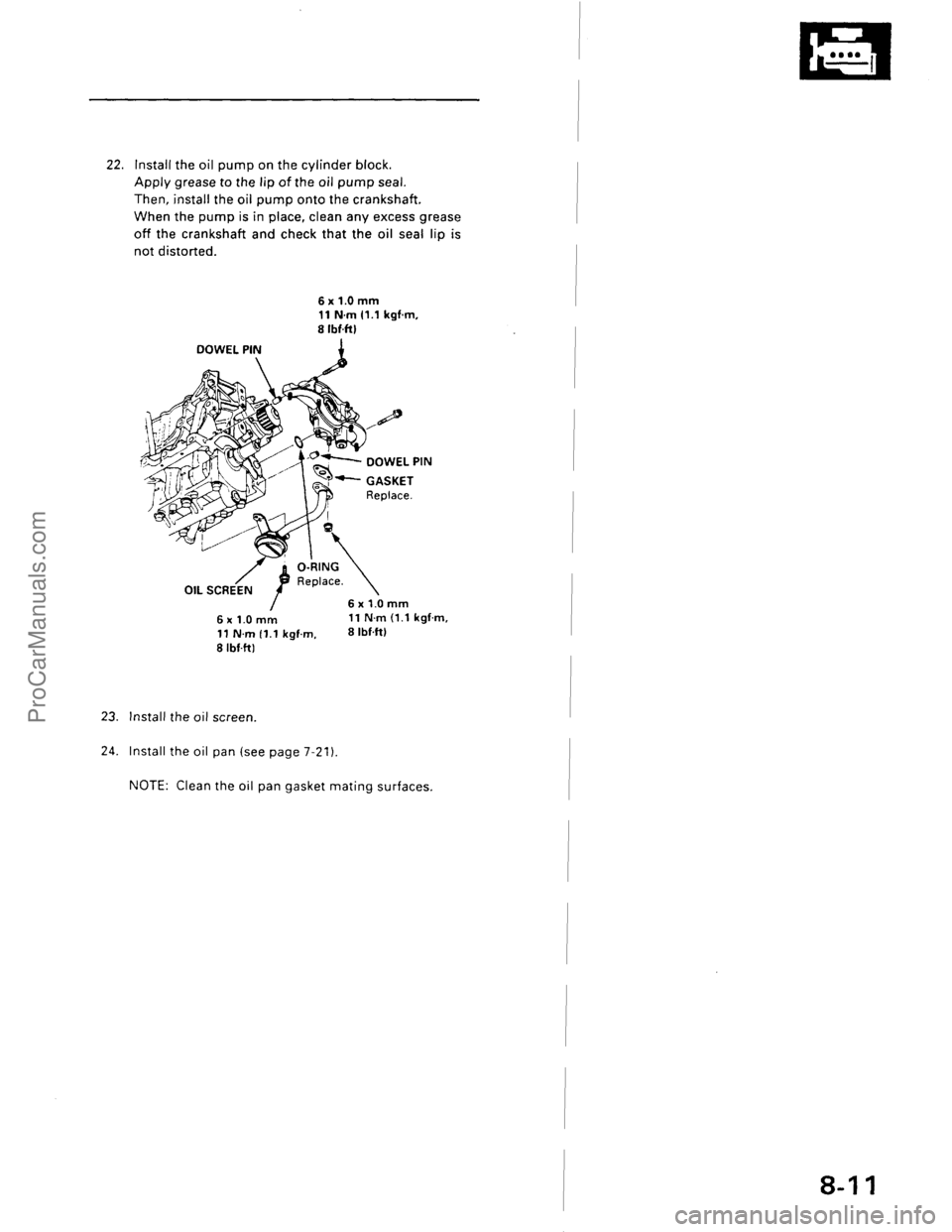 ACURA EL 1997  Service Repair Manual ProCarManuals.com 