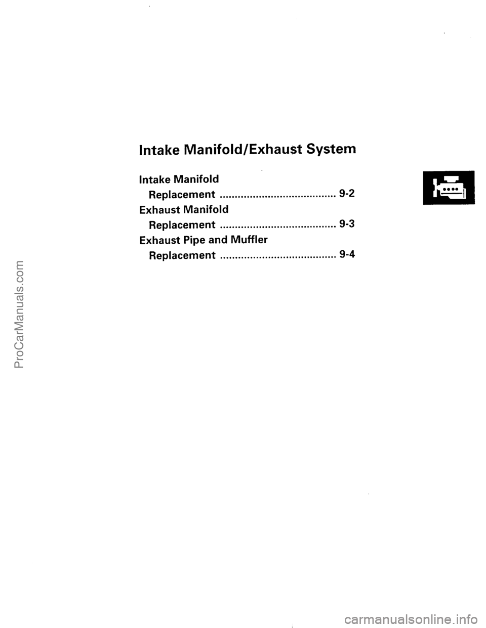 ACURA EL 1997  Service Repair Manual ProCarManuals.com 