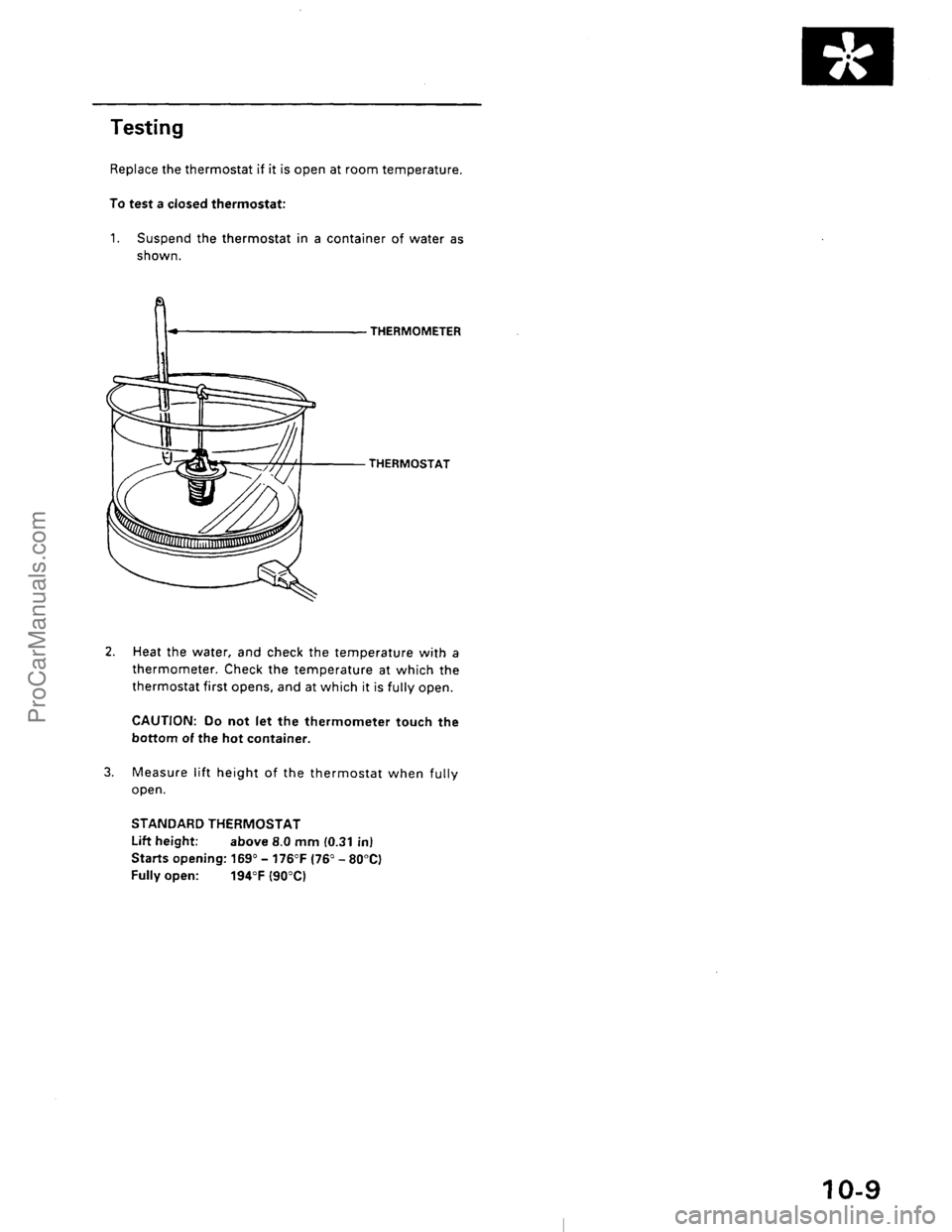 ACURA EL 1997  Service Repair Manual ProCarManuals.com 