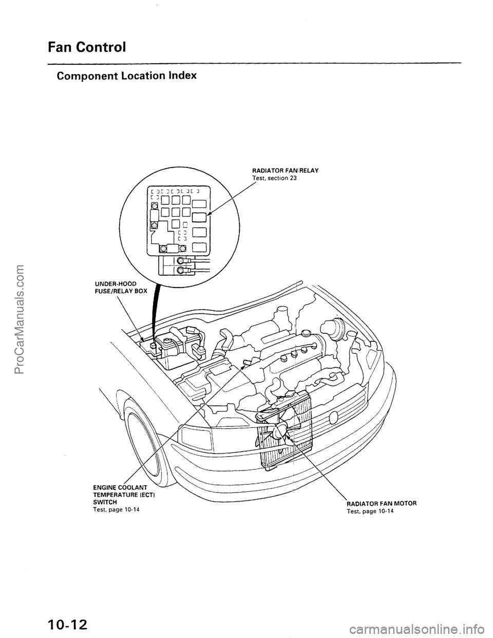 ACURA EL 1997  Service Repair Manual ProCarManuals.com 