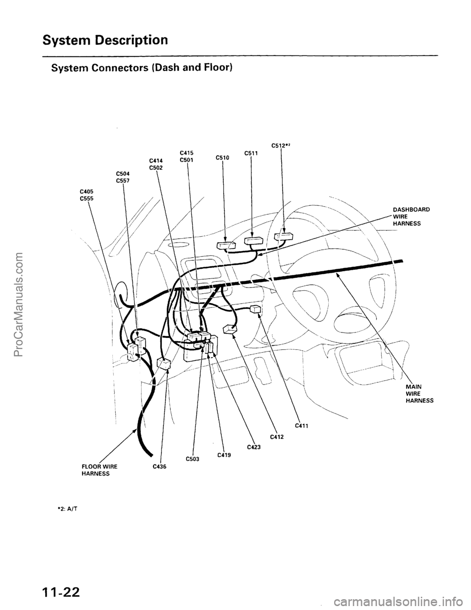 ACURA EL 1997  Service Repair Manual ProCarManuals.com 