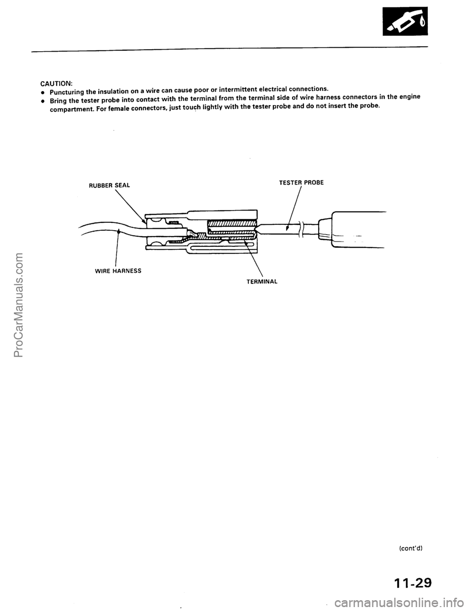 ACURA EL 1997  Service Repair Manual ProCarManuals.com 