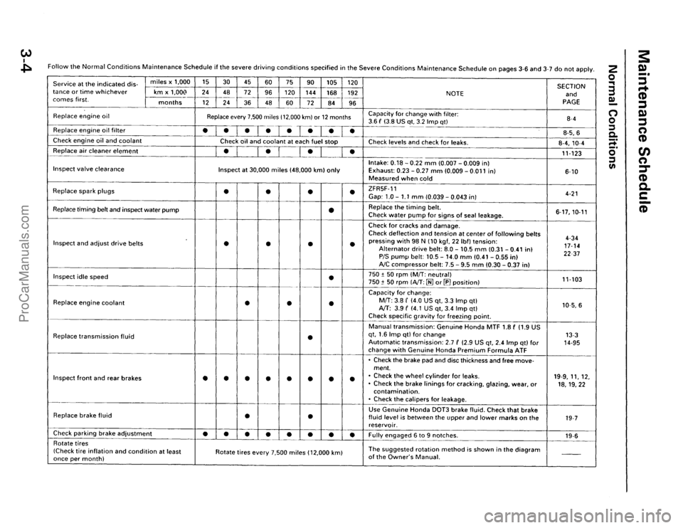ACURA EL 1997  Service Repair Manual ProCarManuals.com 