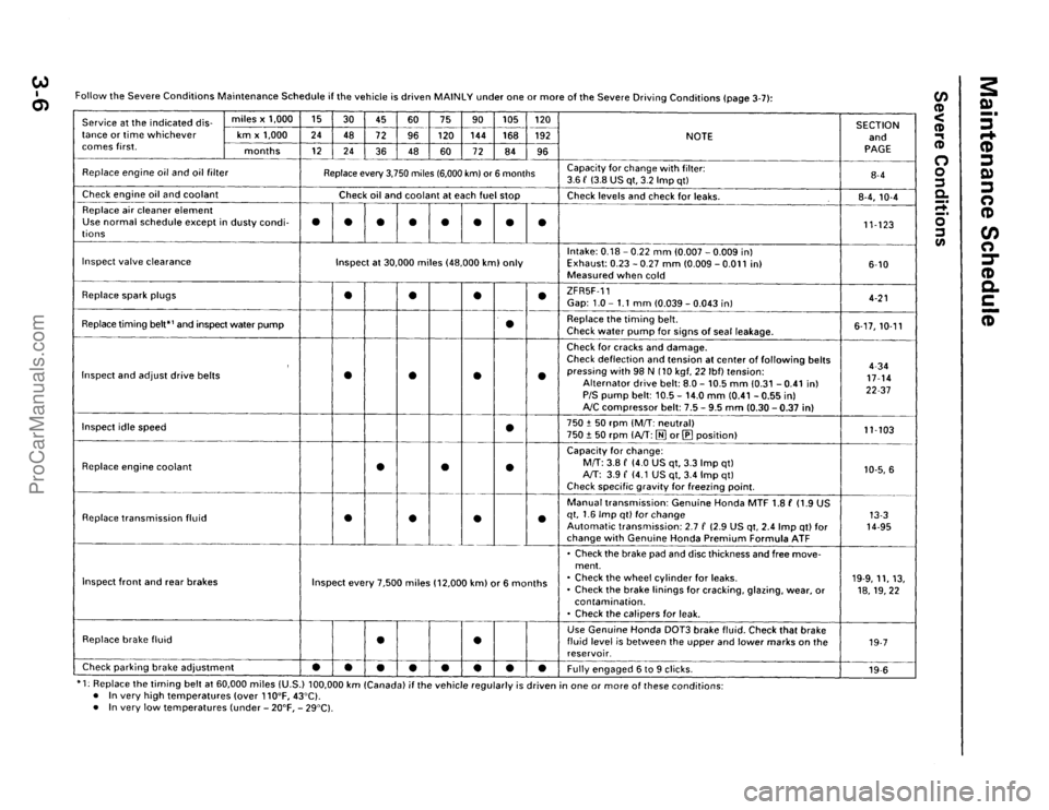ACURA EL 1997  Service Repair Manual ProCarManuals.com 