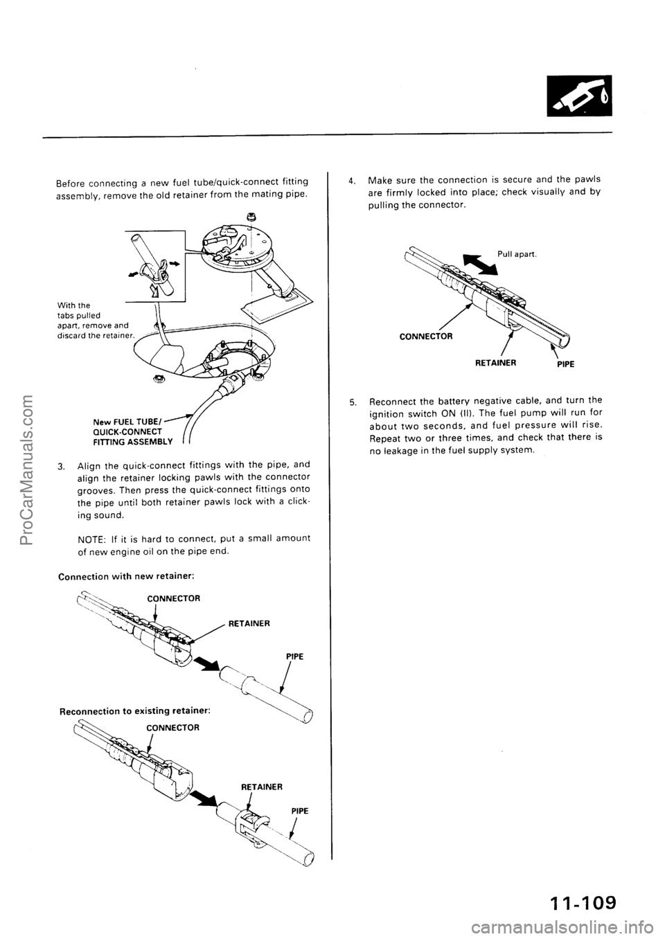 ACURA EL 1997  Service Repair Manual ProCarManuals.com 