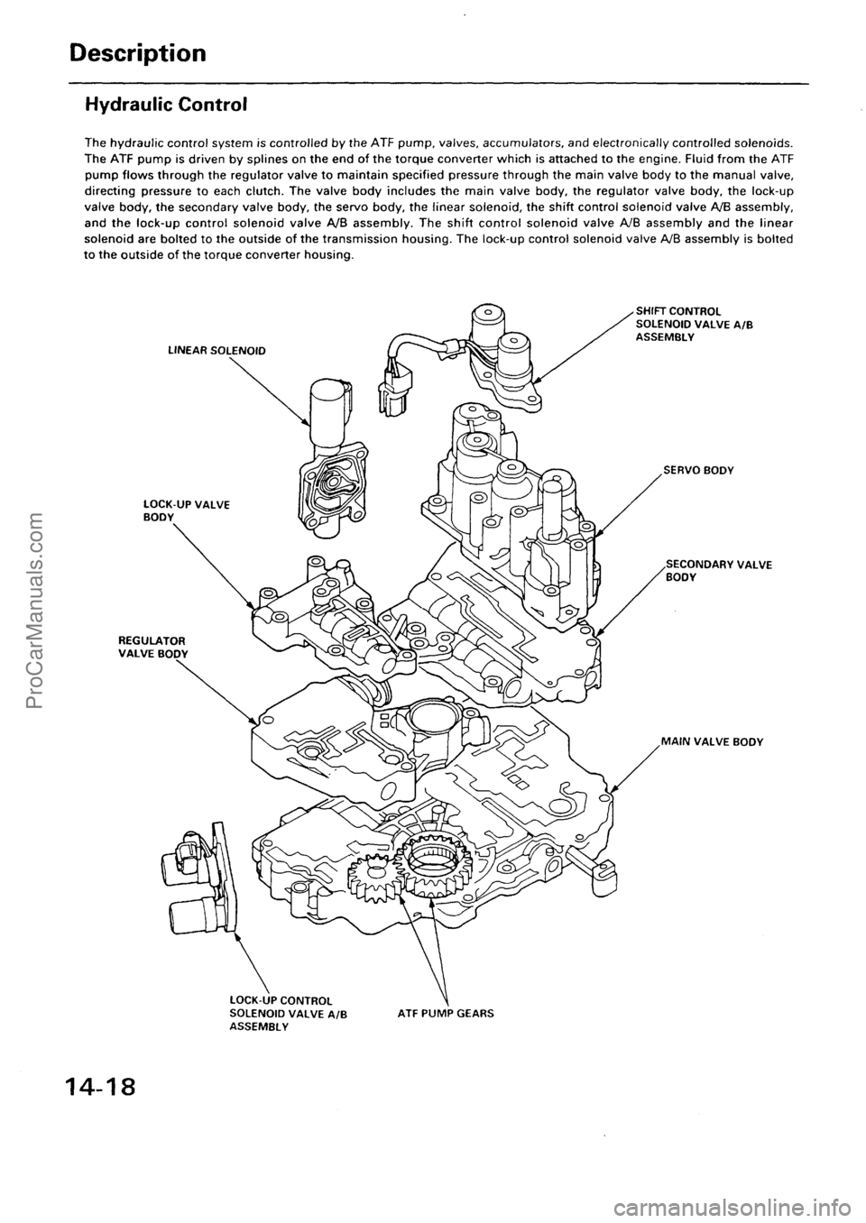ACURA EL 1997  Service Repair Manual ProCarManuals.com 