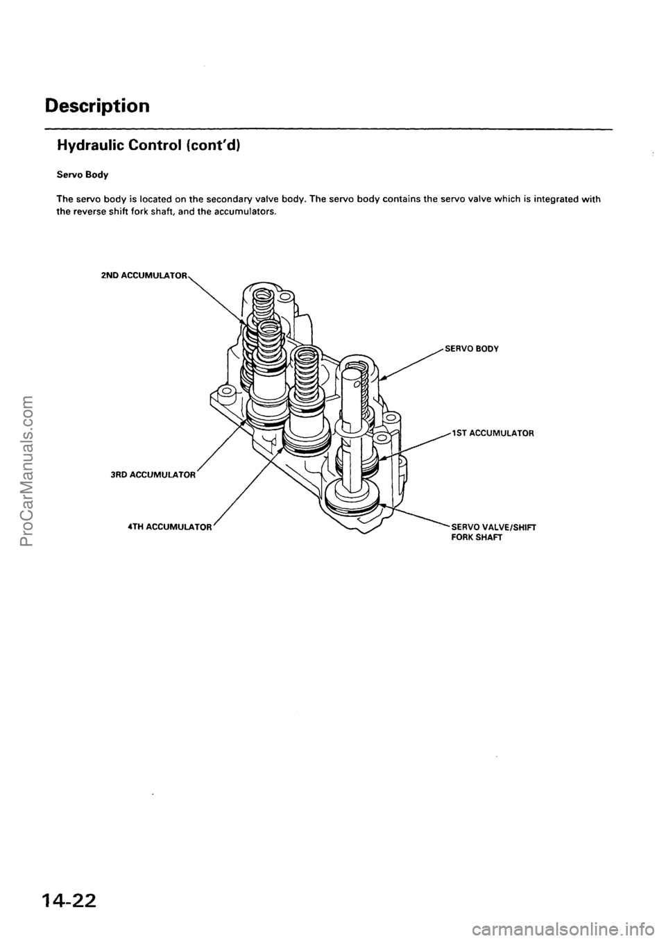 ACURA EL 1997  Service Repair Manual ProCarManuals.com 
