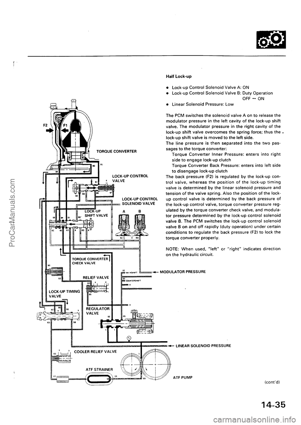 ACURA EL 1997  Service Repair Manual ProCarManuals.com 