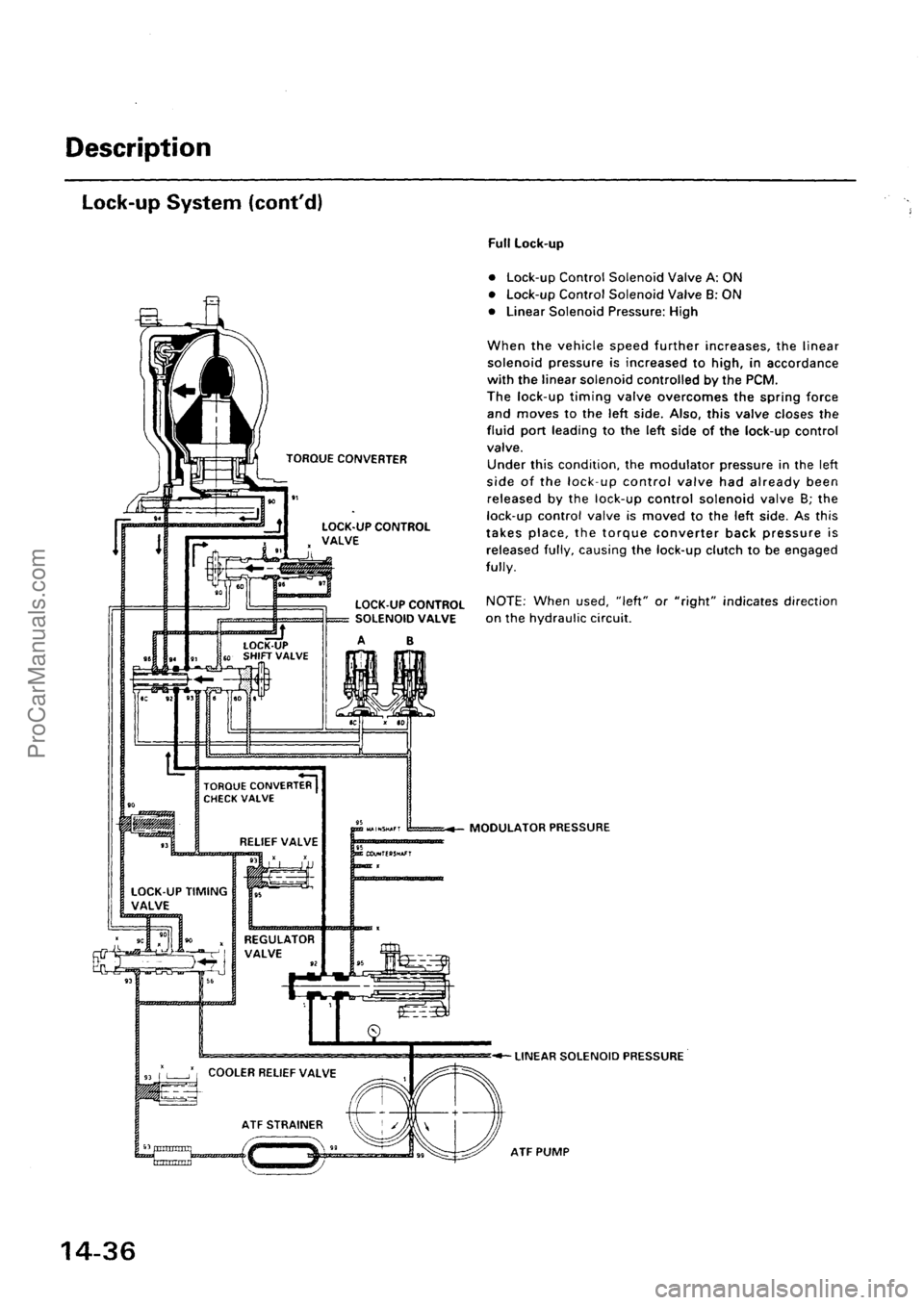 ACURA EL 1997  Service Repair Manual ProCarManuals.com 
