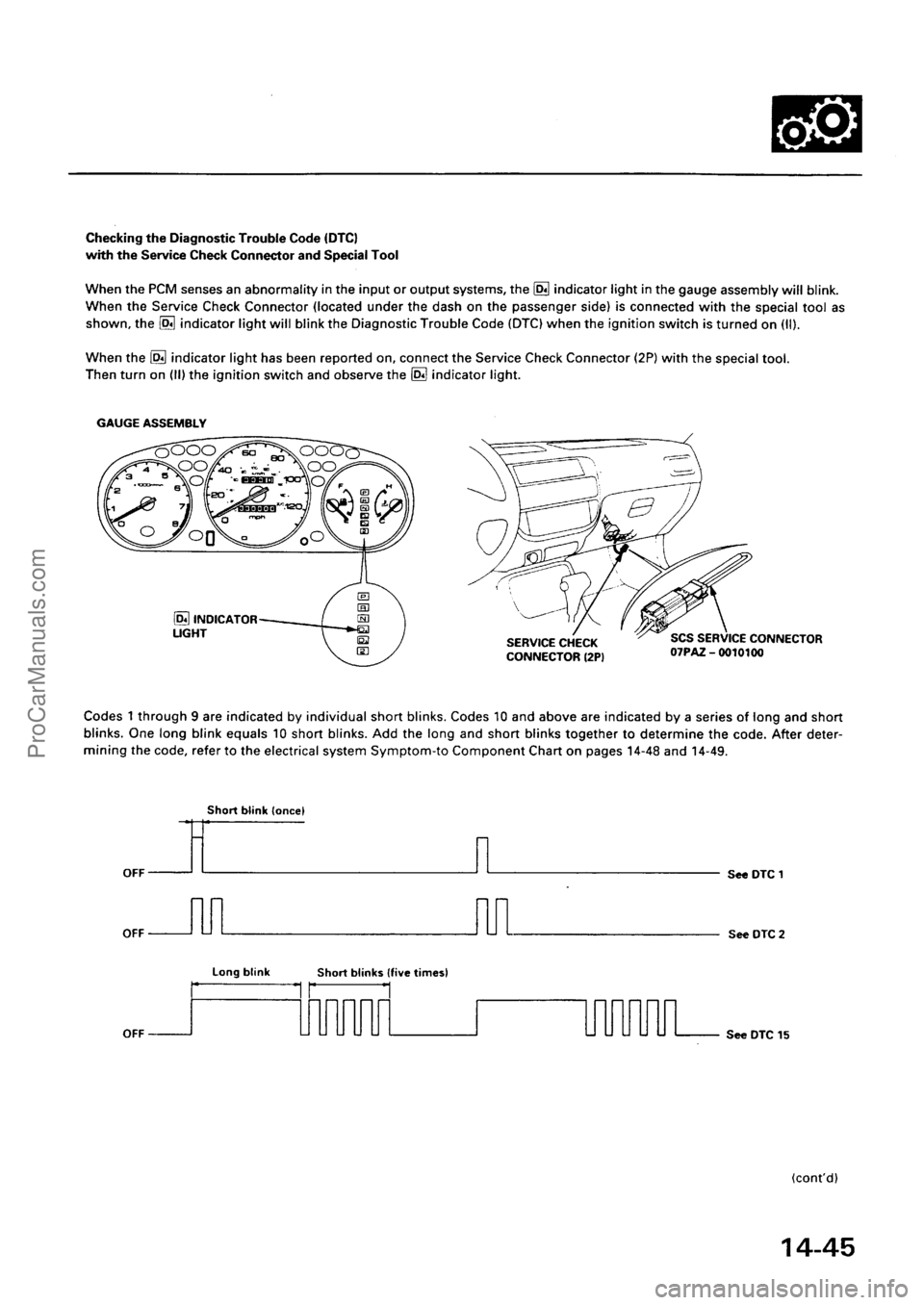 ACURA EL 1997  Service Repair Manual ProCarManuals.com 