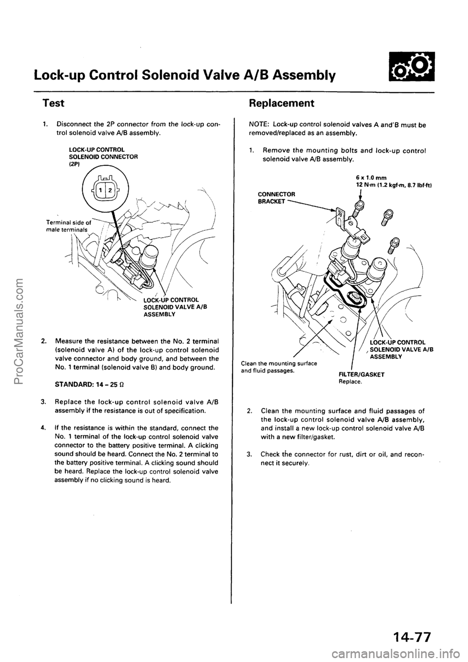 ACURA EL 1997  Service Repair Manual ProCarManuals.com 