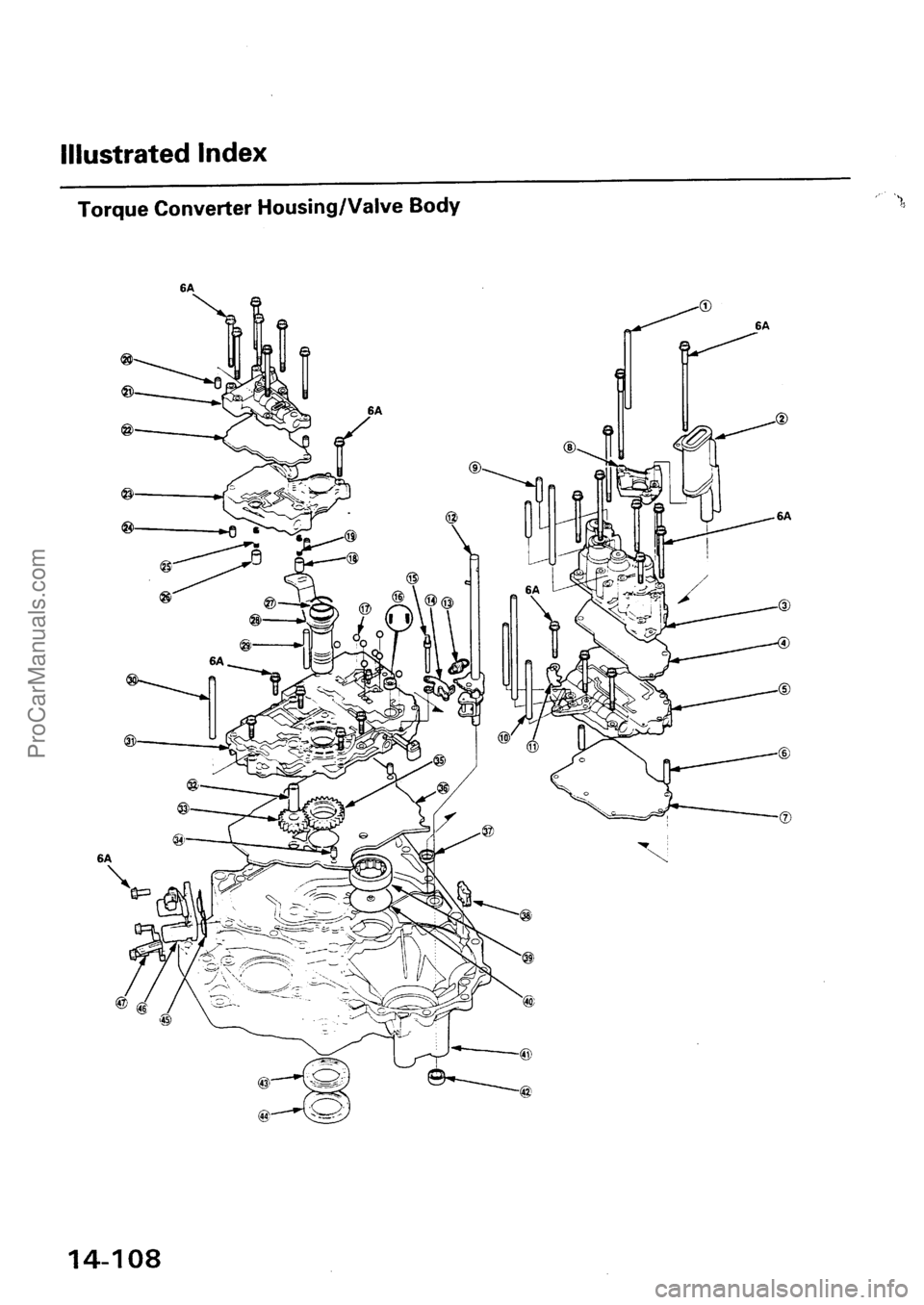 ACURA EL 1997  Service Repair Manual ProCarManuals.com 