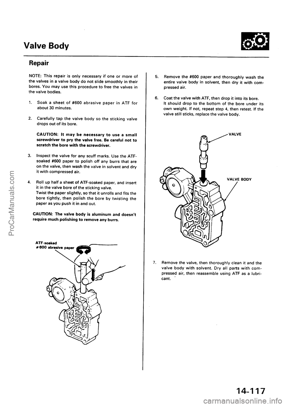 ACURA EL 1997  Service Repair Manual ProCarManuals.com 