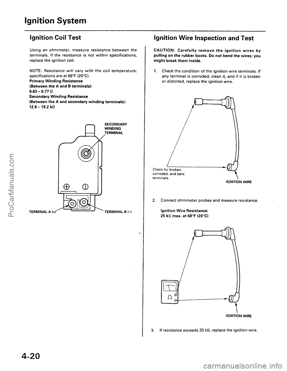 ACURA EL 1997  Service Repair Manual ProCarManuals.com 