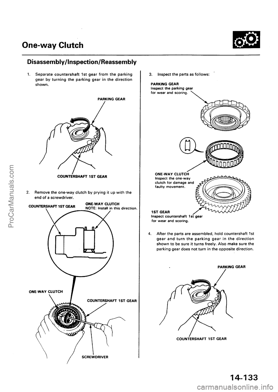 ACURA EL 1997  Service Repair Manual ProCarManuals.com 