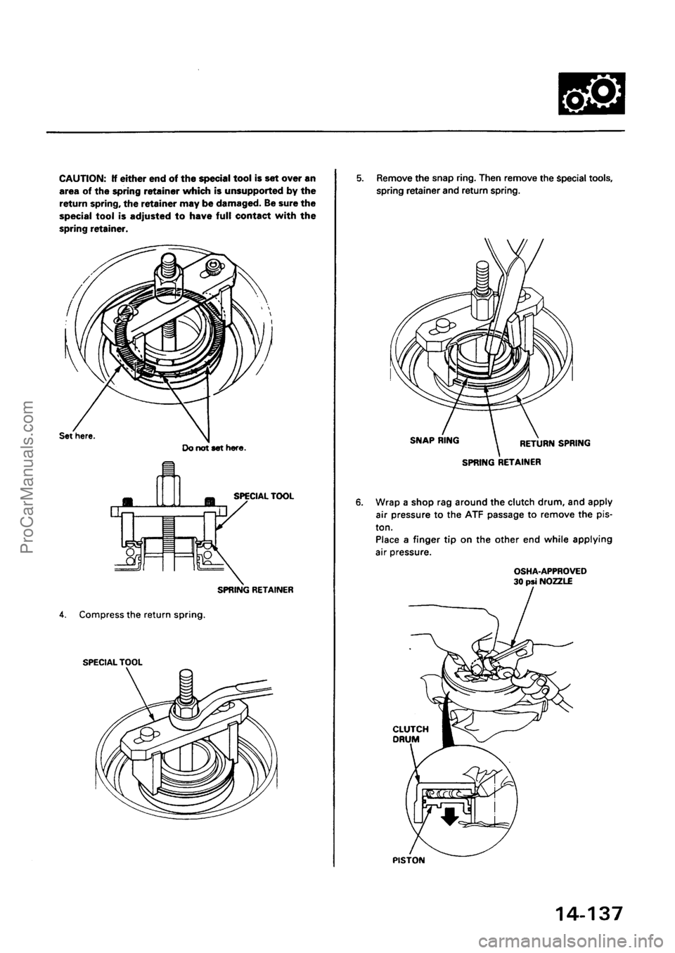 ACURA EL 1997  Service Repair Manual ProCarManuals.com 