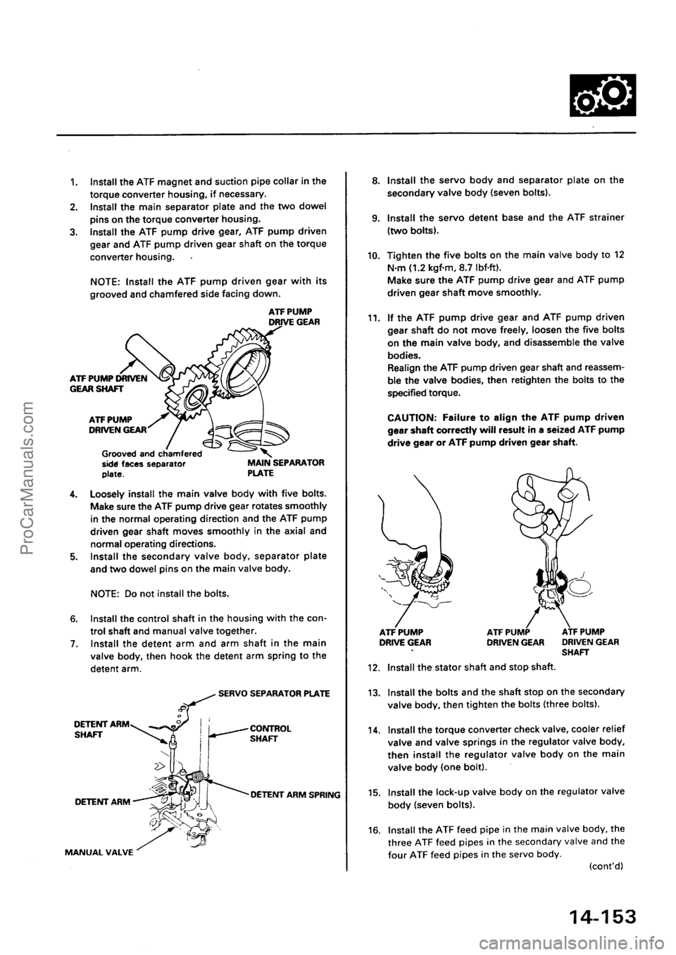 ACURA EL 1997  Service Repair Manual ProCarManuals.com 