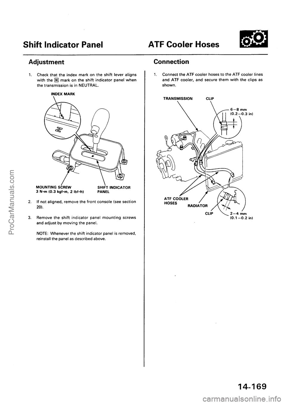 ACURA EL 1997  Service Repair Manual ProCarManuals.com 