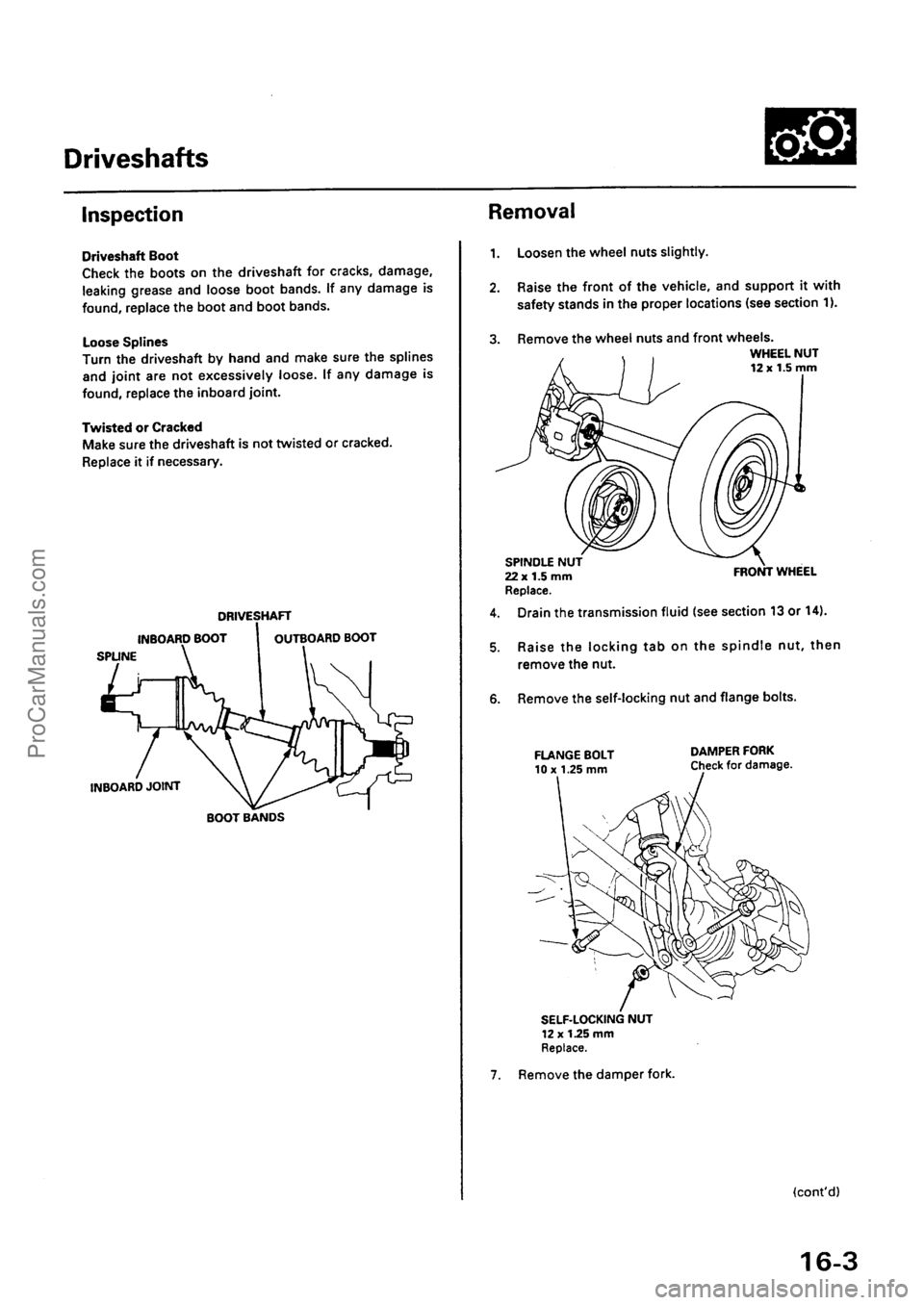 ACURA EL 1997  Service Repair Manual ProCarManuals.com 