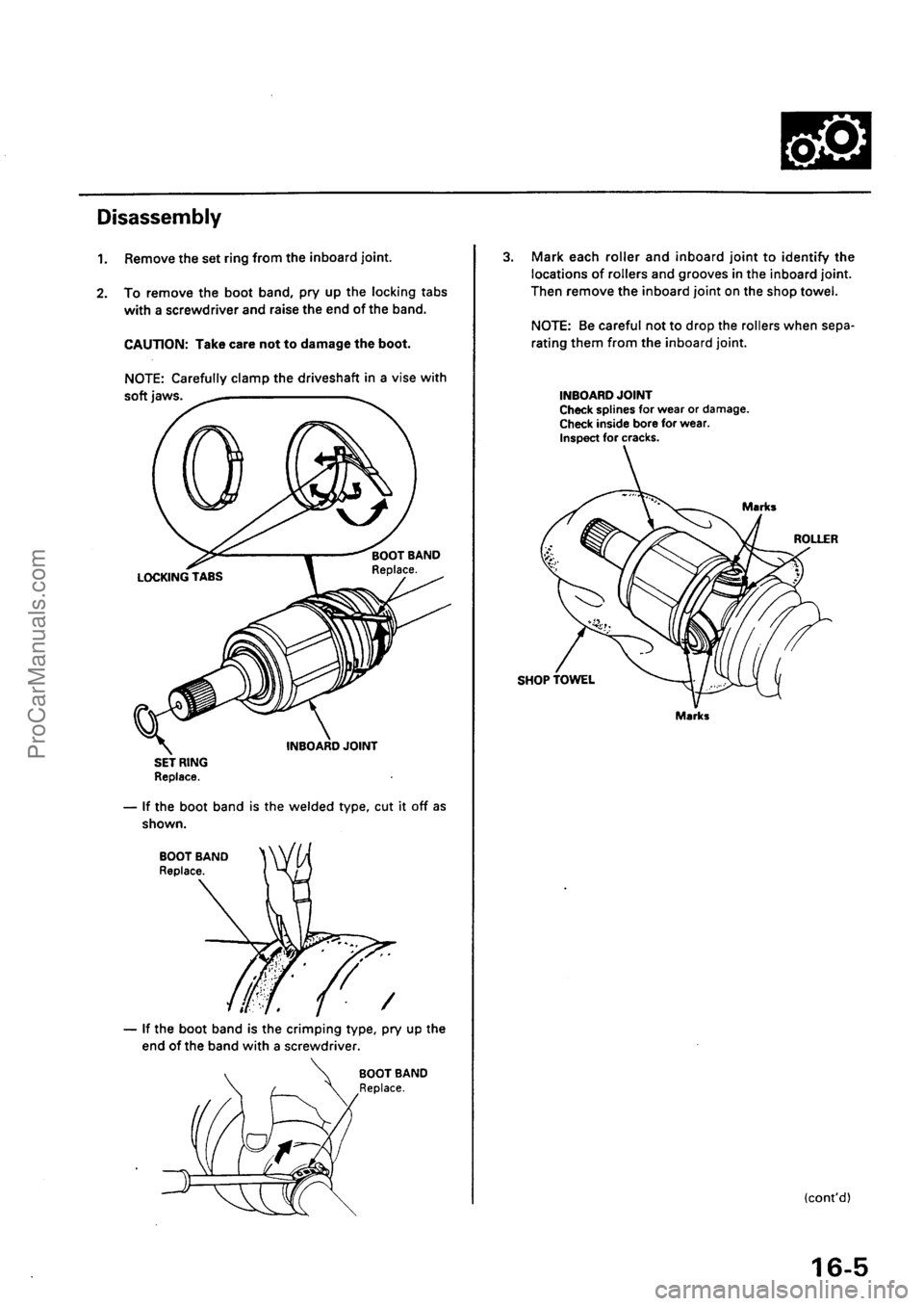 ACURA EL 1997  Service Repair Manual ProCarManuals.com 