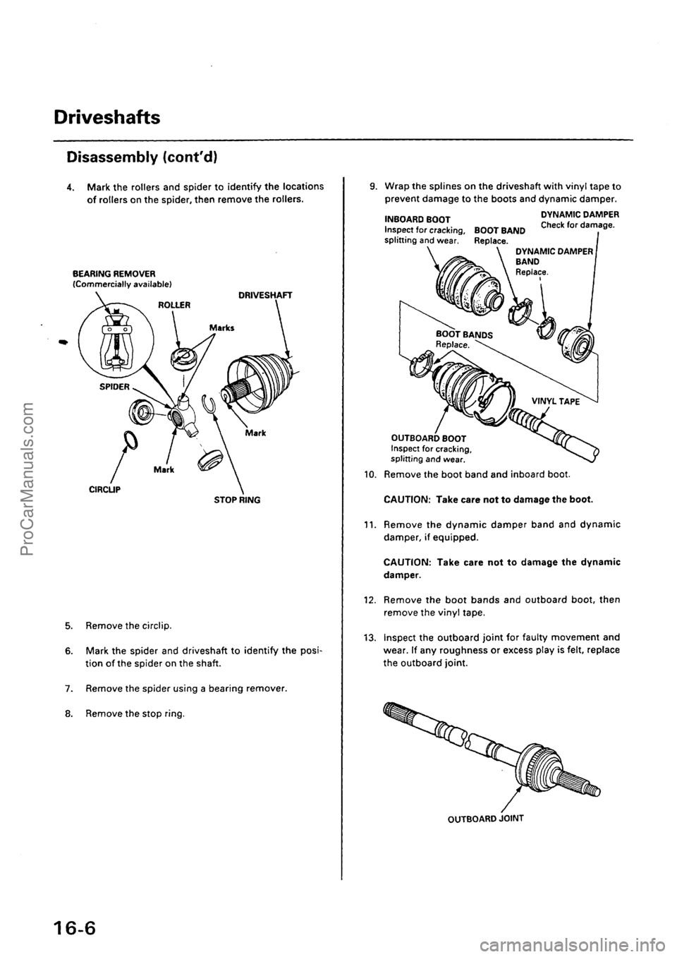 ACURA EL 1997  Service Repair Manual ProCarManuals.com 
