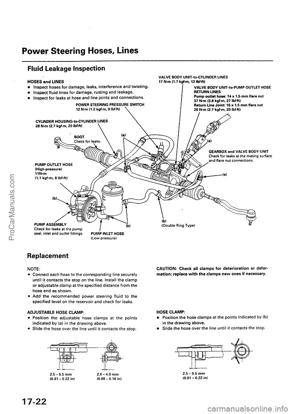 ACURA EL 1997  Service Repair Manual ProCarManuals.com 