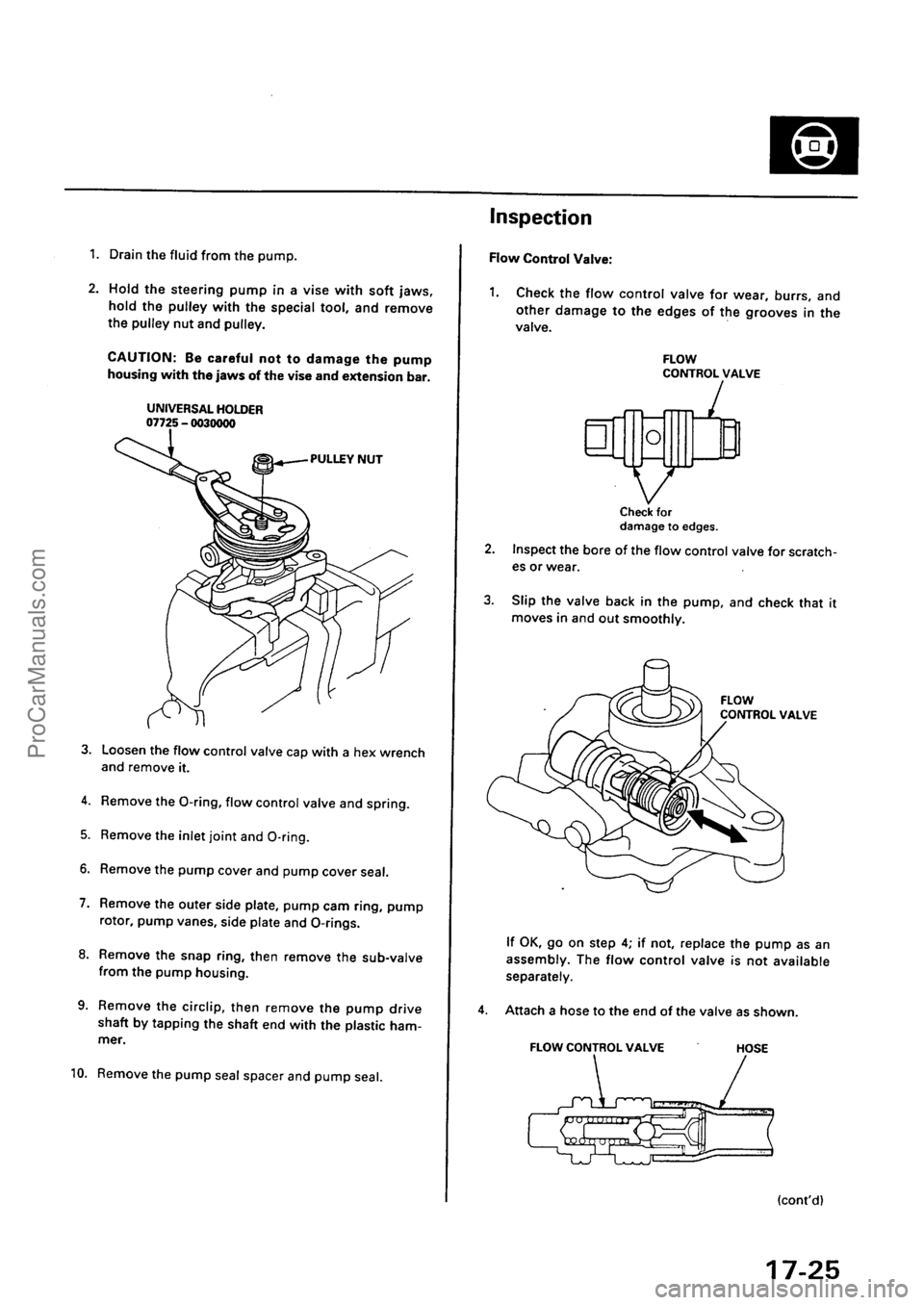 ACURA EL 1997  Service Repair Manual ProCarManuals.com 