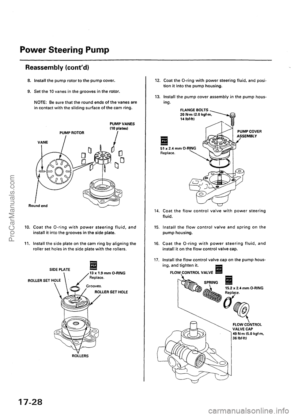ACURA EL 1997  Service Repair Manual ProCarManuals.com 