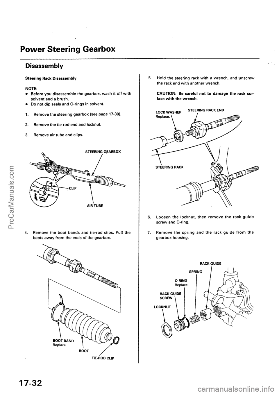 ACURA EL 1997  Service Repair Manual ProCarManuals.com 