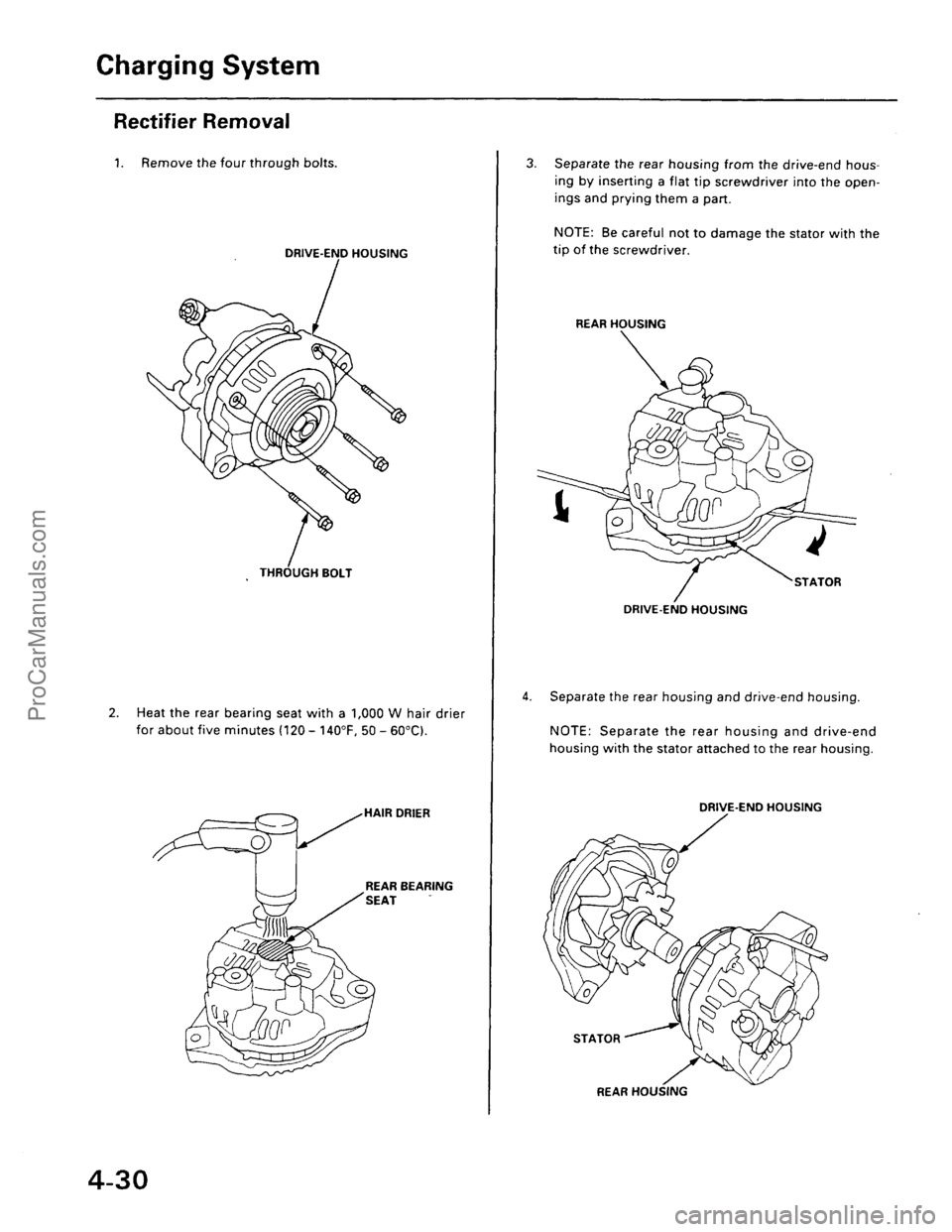 ACURA EL 1997  Service Repair Manual ProCarManuals.com 