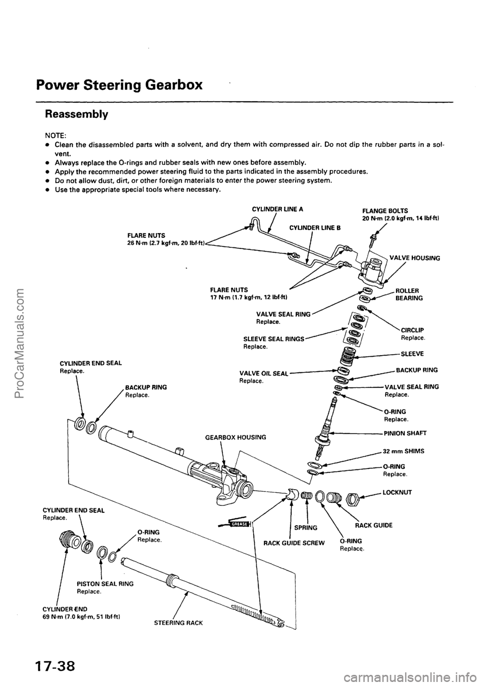 ACURA EL 1997  Service Repair Manual ProCarManuals.com 