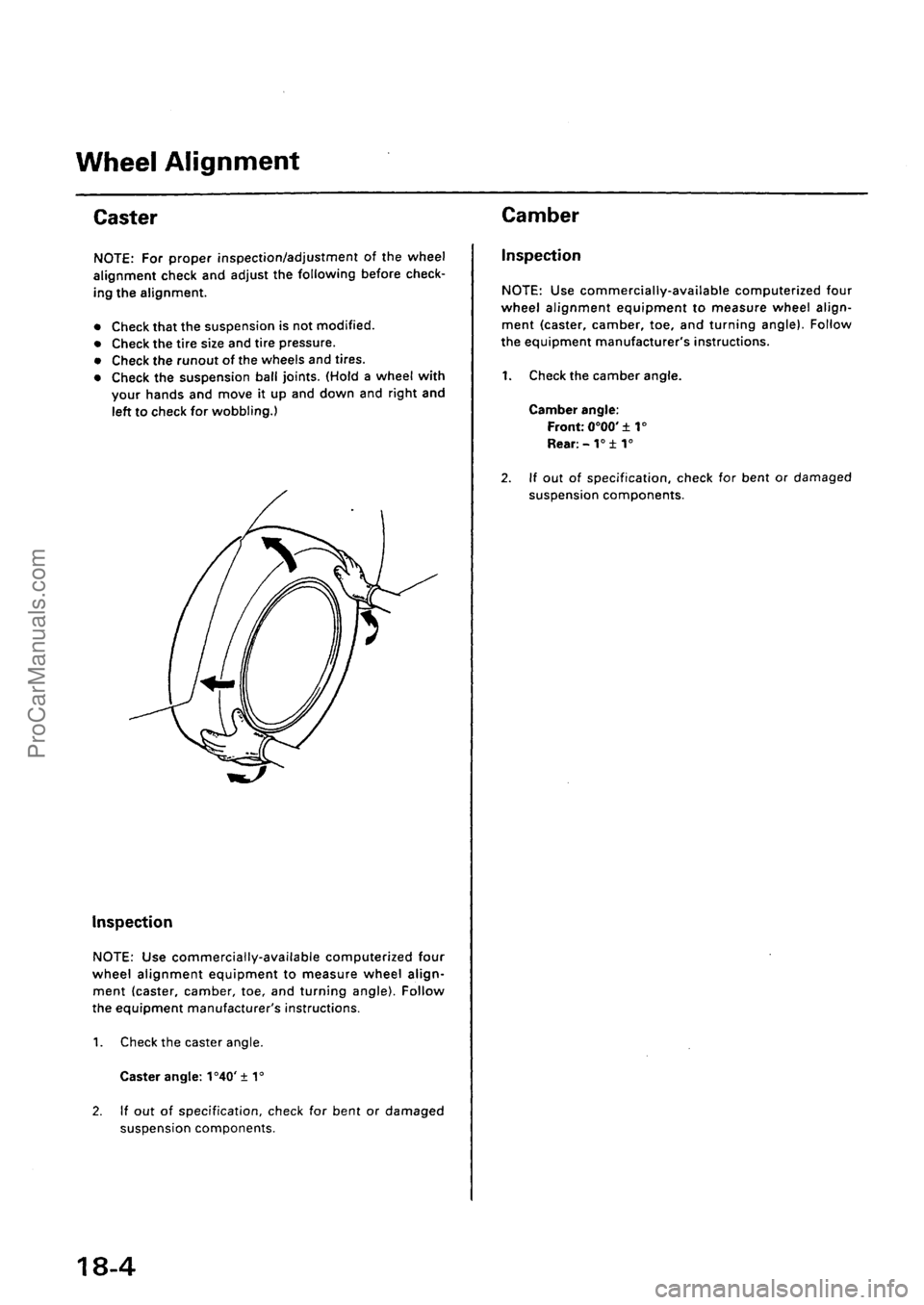 ACURA EL 1997  Service Repair Manual ProCarManuals.com 