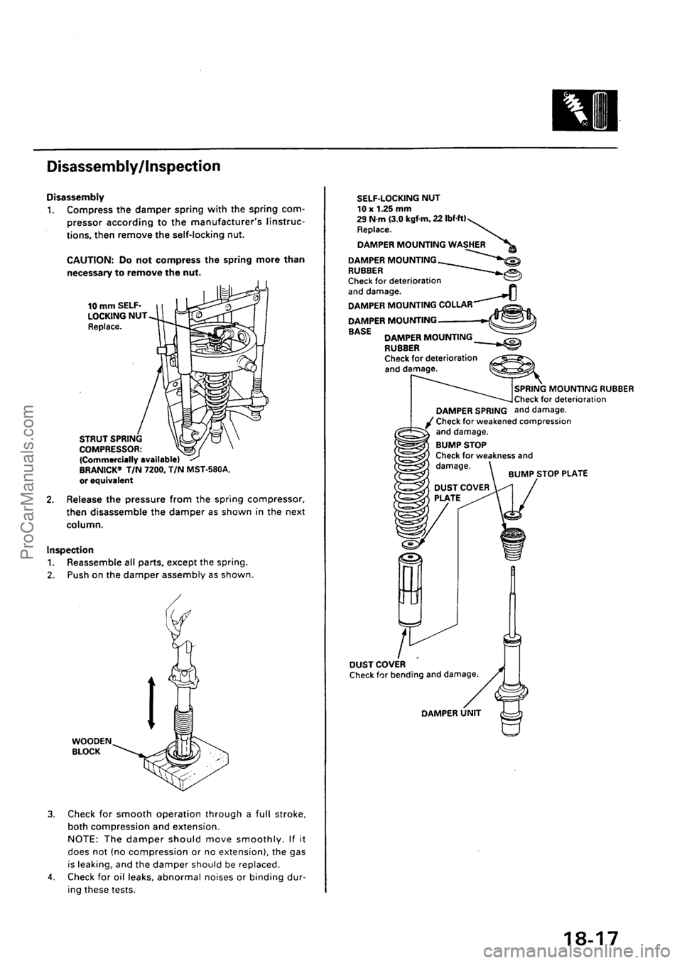 ACURA EL 1997  Service Repair Manual ProCarManuals.com 