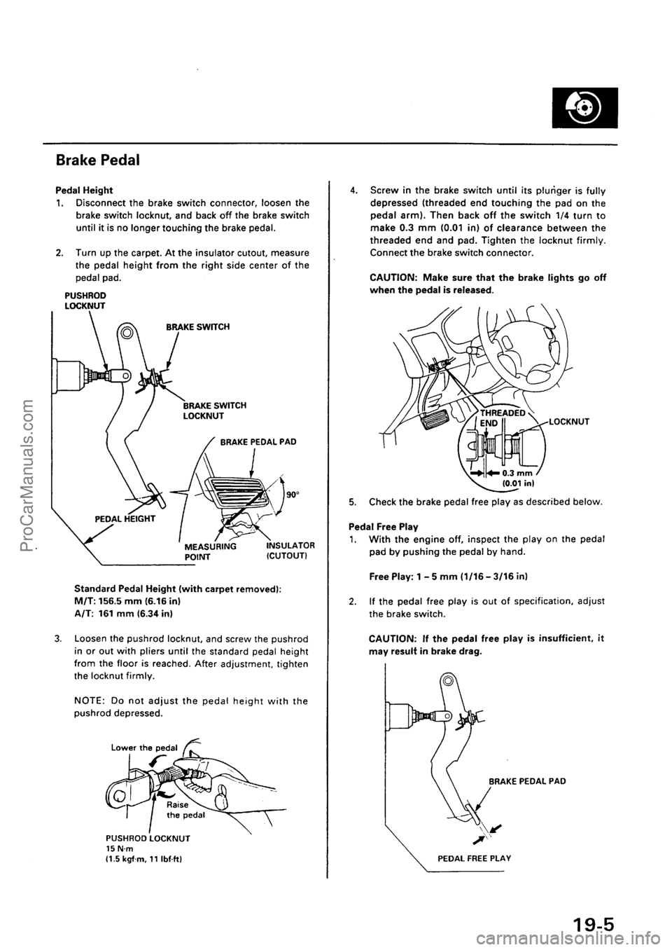 ACURA EL 1997  Service Repair Manual ProCarManuals.com 