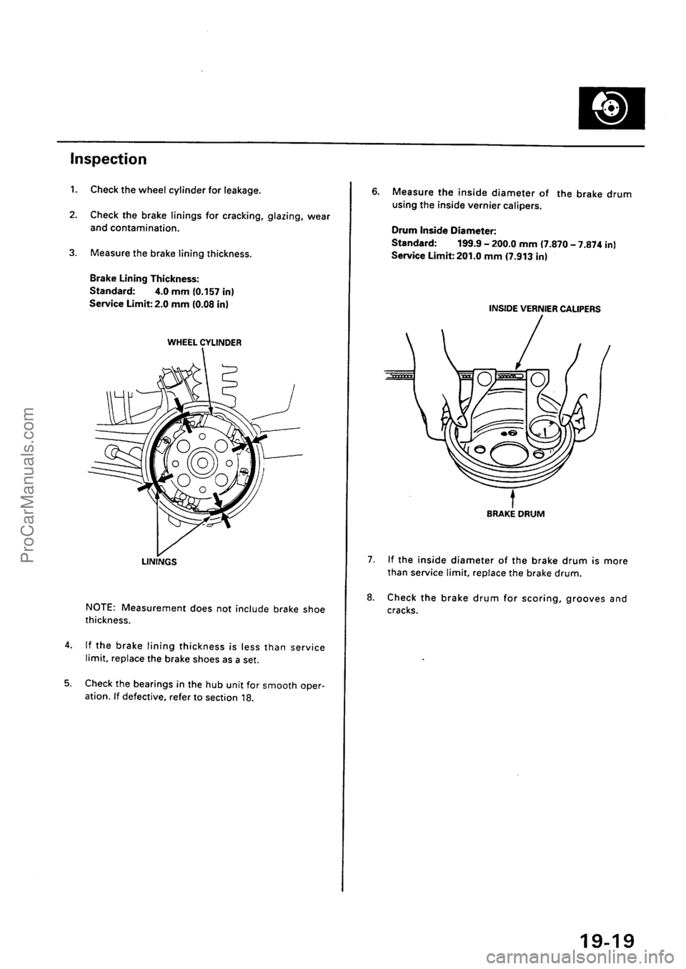 ACURA EL 1997  Service Repair Manual ProCarManuals.com 