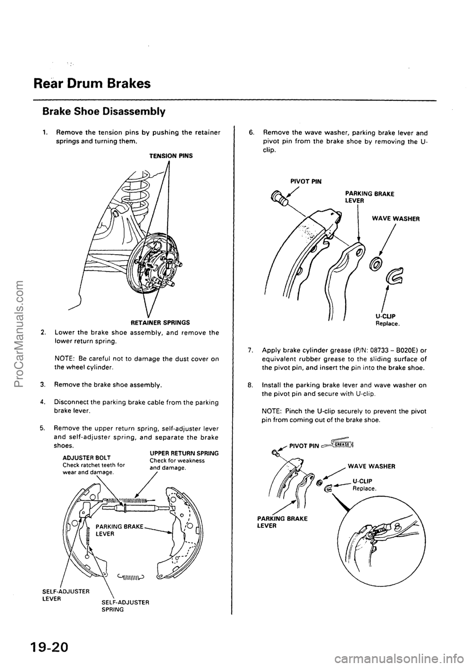 ACURA EL 1997  Service Repair Manual ProCarManuals.com 