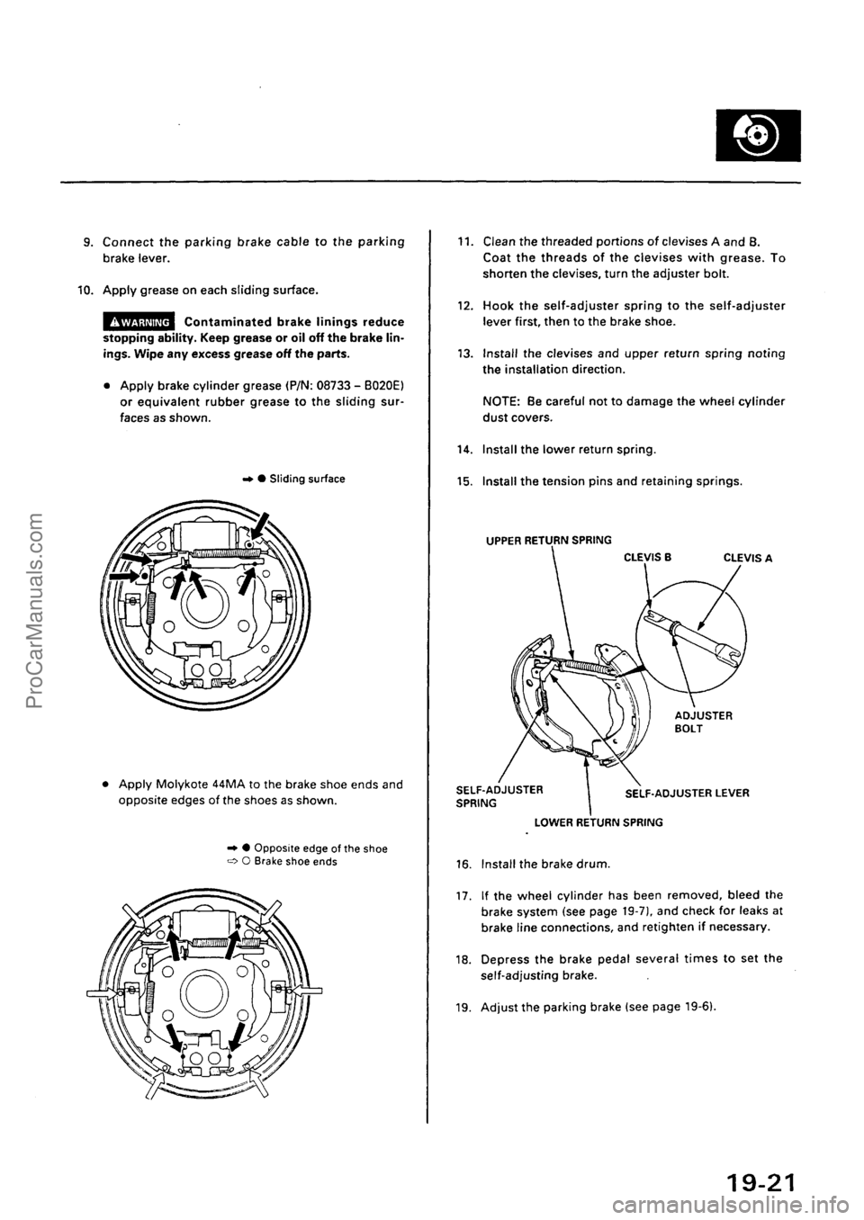 ACURA EL 1997  Service Repair Manual ProCarManuals.com 