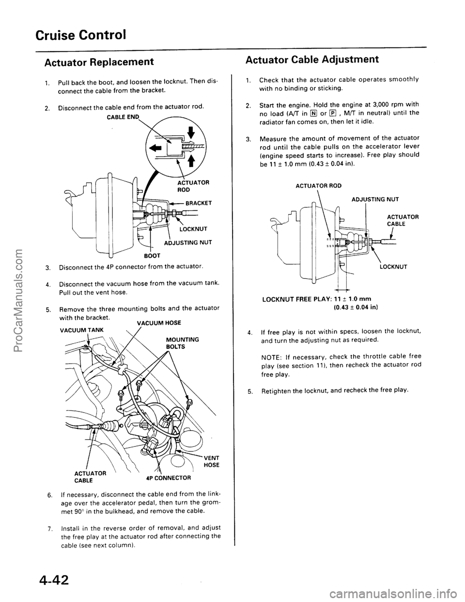 ACURA EL 1997  Service Repair Manual ProCarManuals.com 