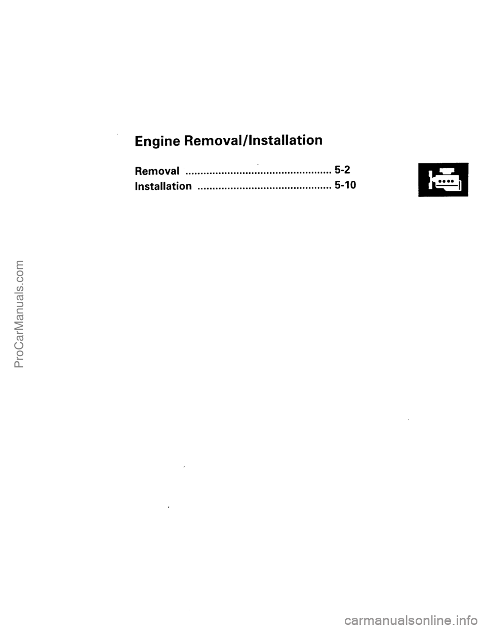 ACURA EL 1997  Service Repair Manual ProCarManuals.com 