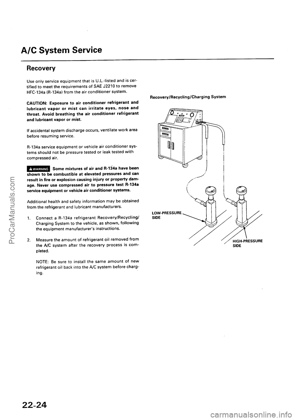 ACURA EL 1997  Service Repair Manual ProCarManuals.com 