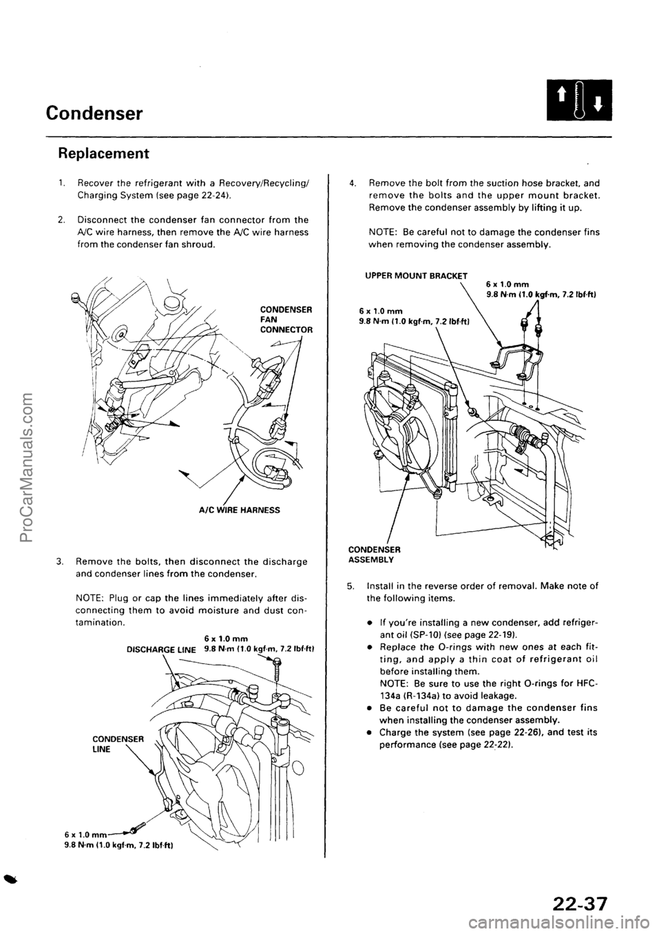 ACURA EL 1997  Service Repair Manual ProCarManuals.com 
