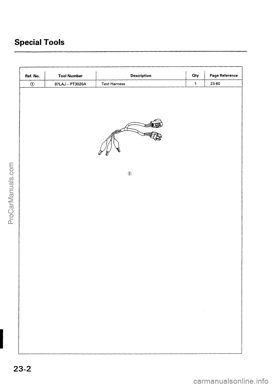 ACURA EL 1997  Service Repair Manual ProCarManuals.com 