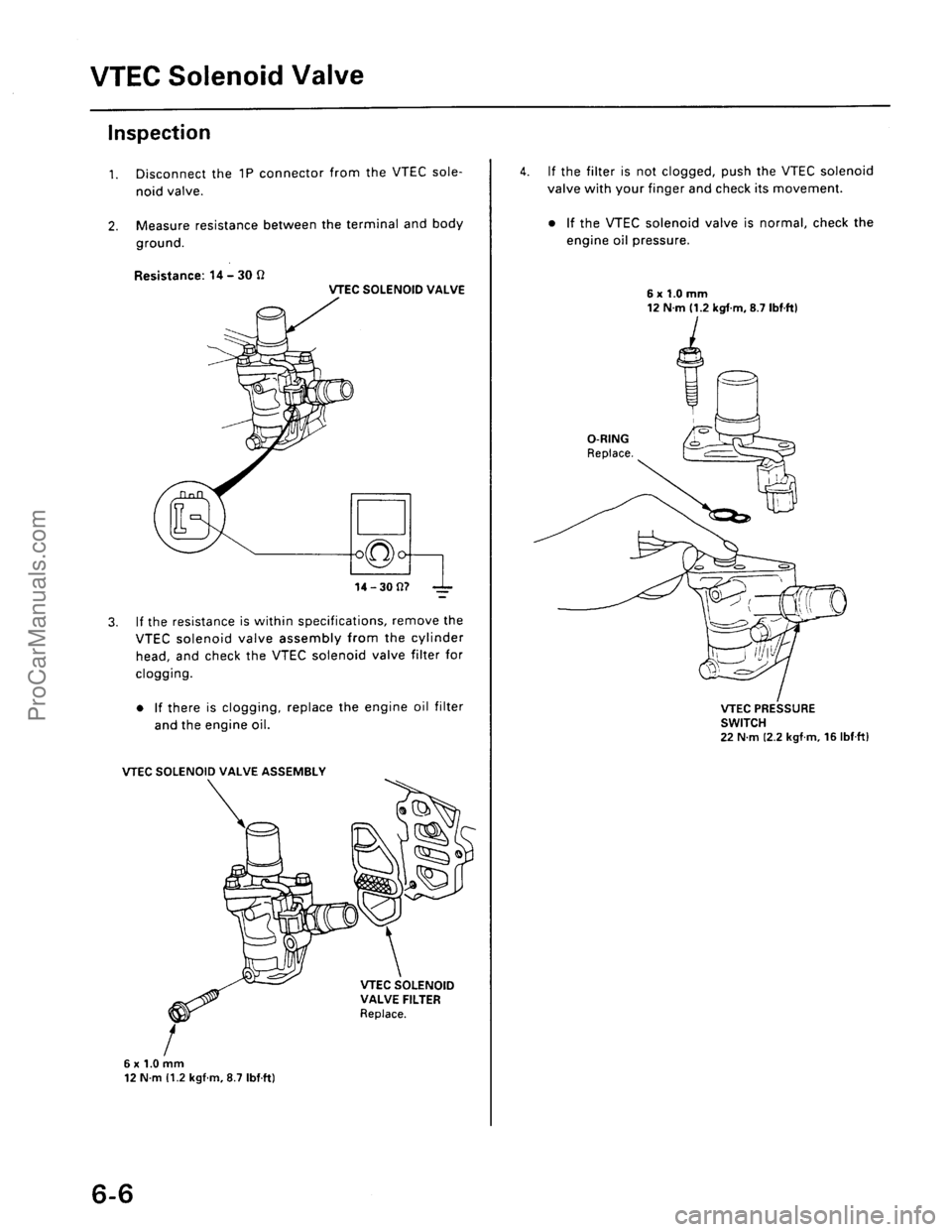 ACURA EL 1997  Service Repair Manual ProCarManuals.com 