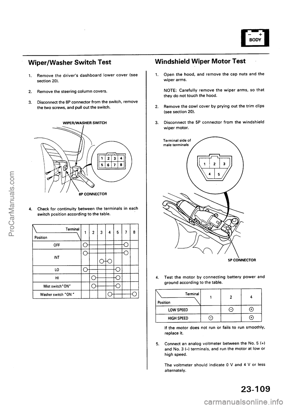 ACURA EL 1997  Service Repair Manual ProCarManuals.com 