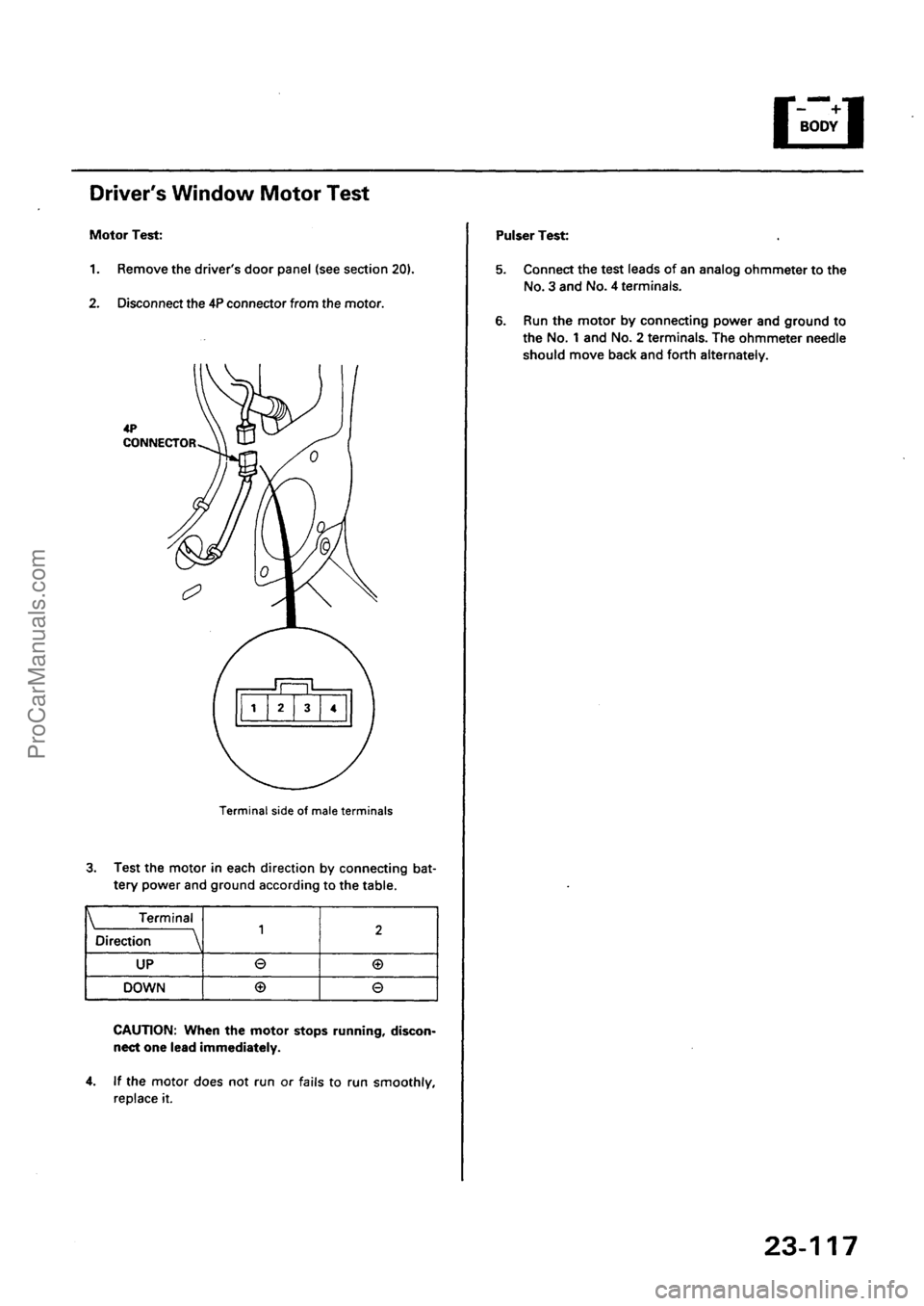 ACURA EL 1997  Service Repair Manual ProCarManuals.com 