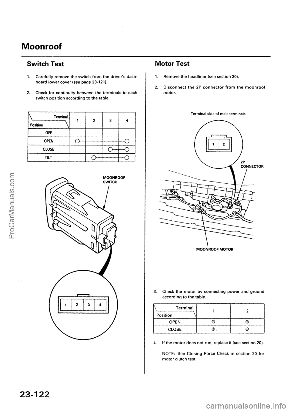 ACURA EL 1997  Service Repair Manual ProCarManuals.com 