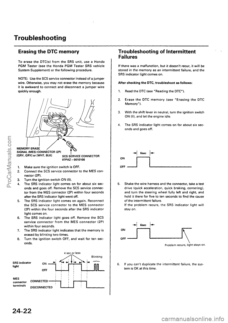 ACURA EL 1997  Service Repair Manual ProCarManuals.com 