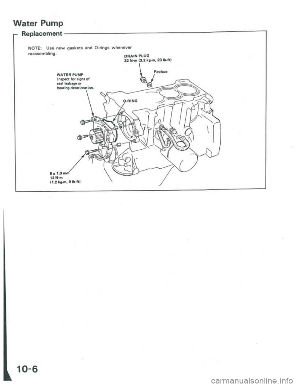 ACURA INTEGRA 1986  Service Repair Manual 